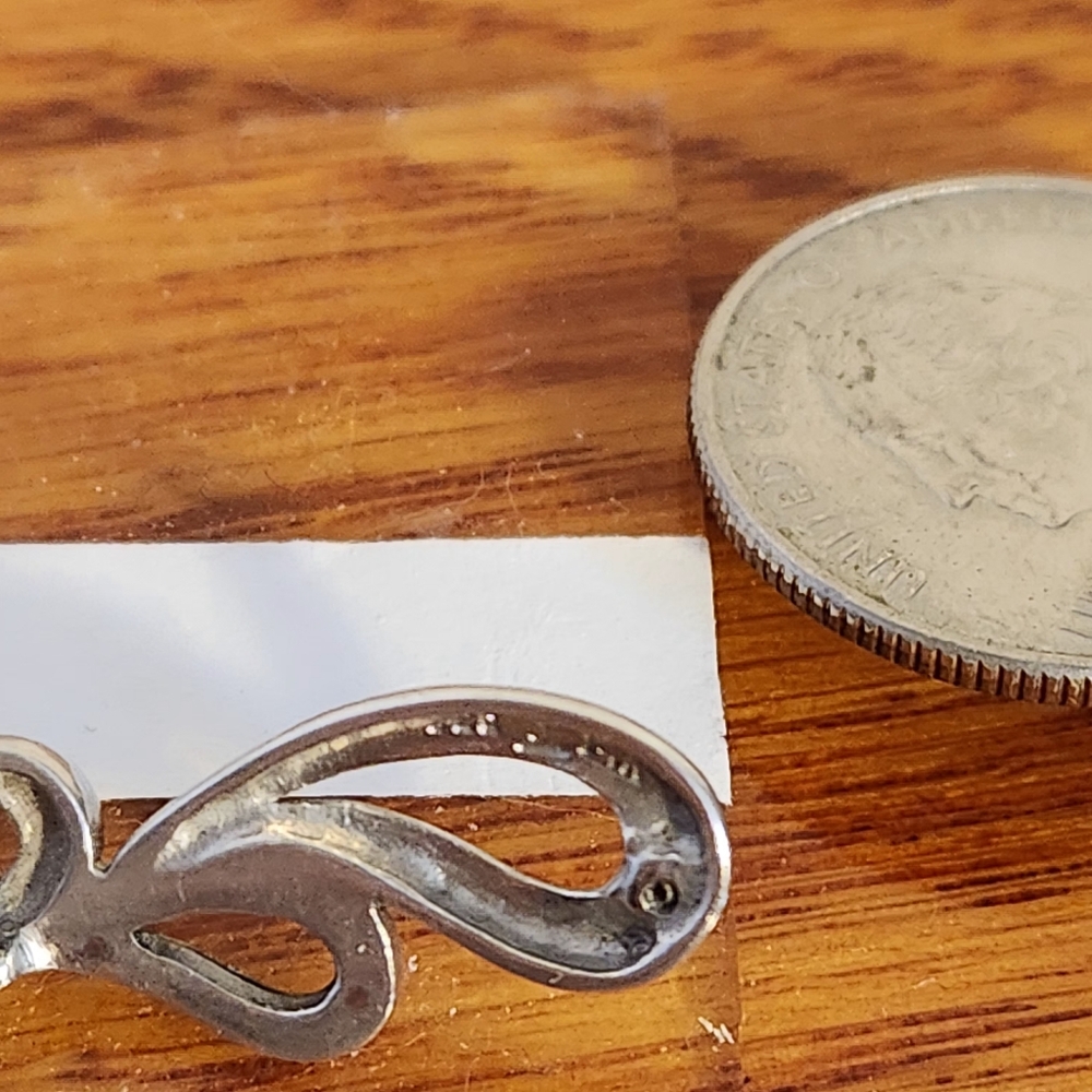 14K + Sterling Pendant - Picture 5 of 6